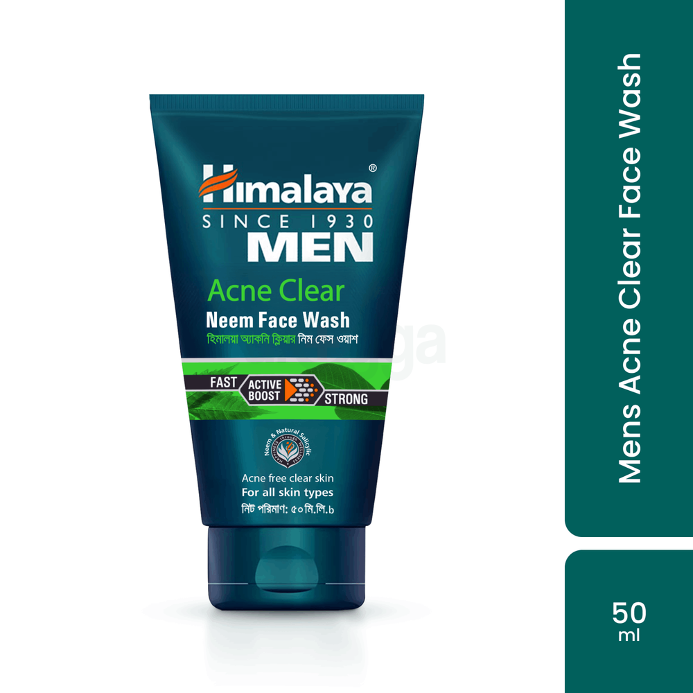Himalaya Men Acne Clear Neem Face Wash 50ml