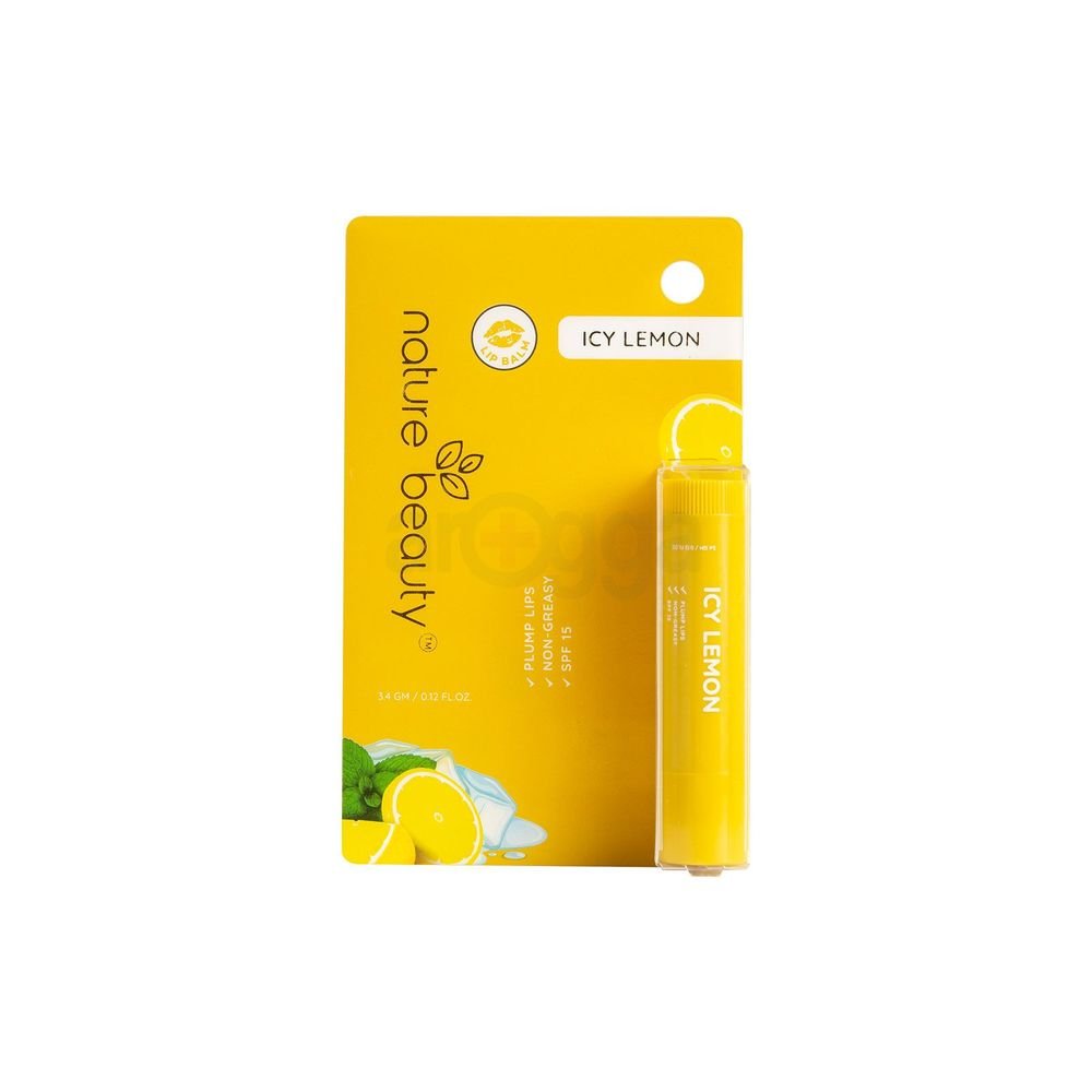 Nature Beauty Icy Lemon Lip Balm 3.4g