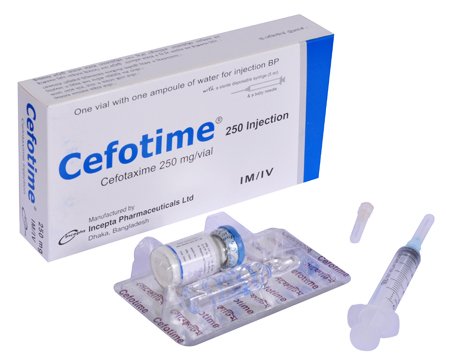 Cefotime 250 mg/5 ml