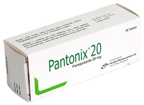 Pantonix 40 mg/vial