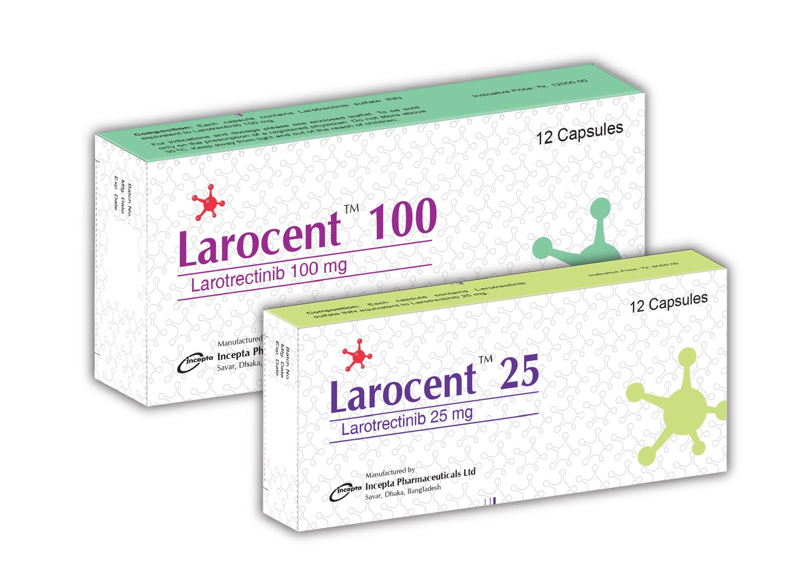 Larocent 25 mg